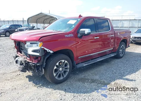 2022 Chevrolet Silverado 1500 4Wd Short Bed High Country из США, поврежденный, VIN 3GCUDJET3NG593998